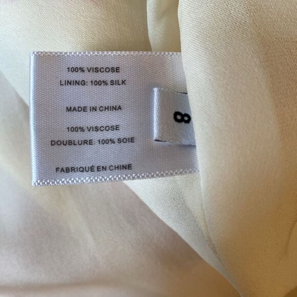 Proenza Schouler Silk Blend Floral Asymmetrical Hem Dress 8 - Picture 7 of 13